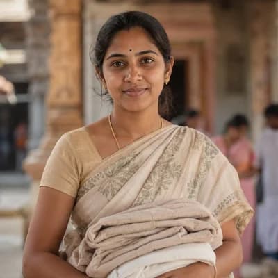 Portrait of Deepa Rajan, outreach volunteer